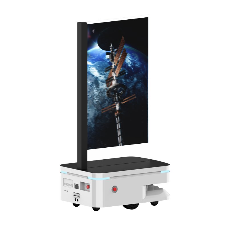 reeman Mobile Digital Signage Lcd Screen Advertising Display Autonomous navigation mobile robot chassis Digital Signage Poster