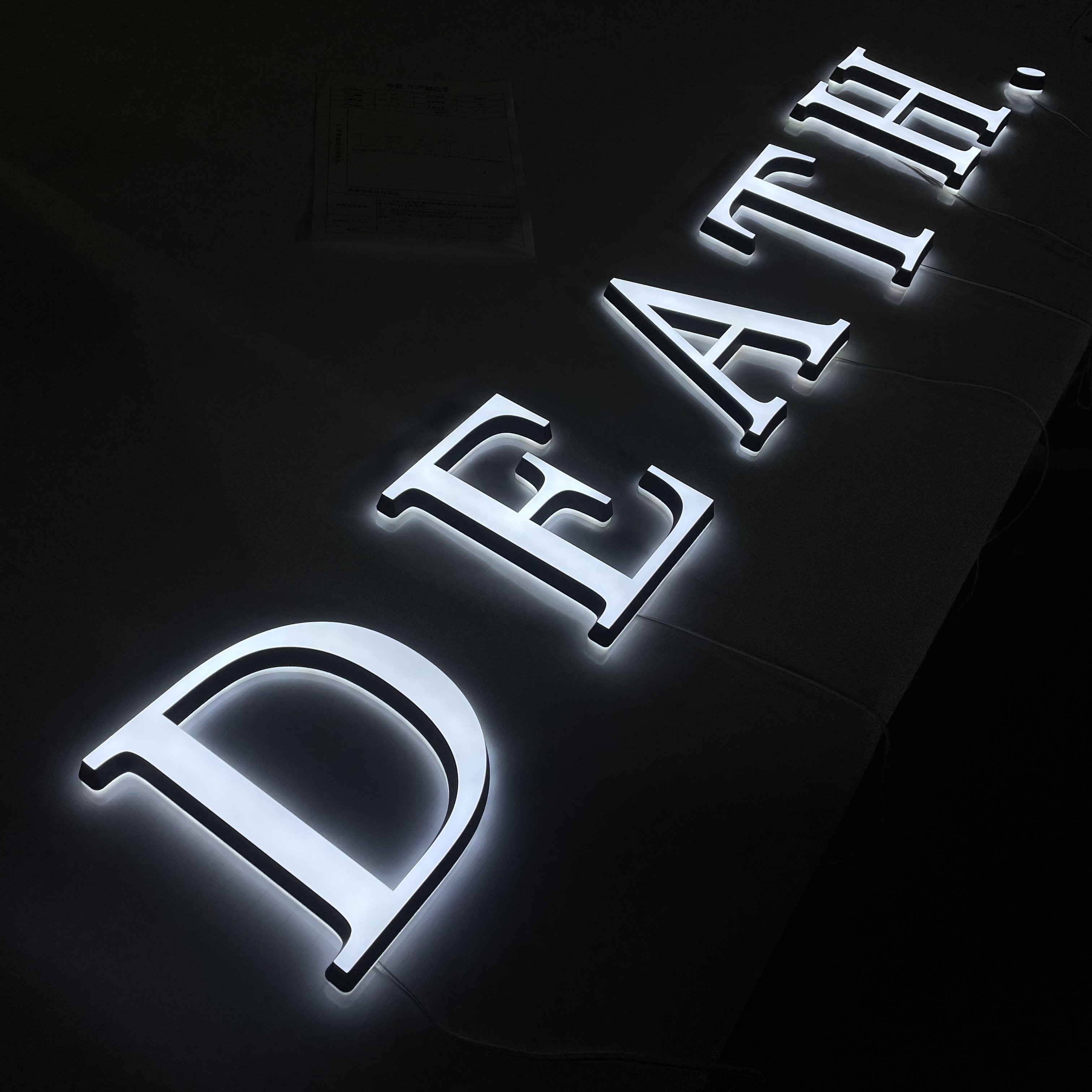 Factory Price for Outdoor Indoor Business Sign LED Sign Acrylic Led Letter Sign Channel Letter For Store