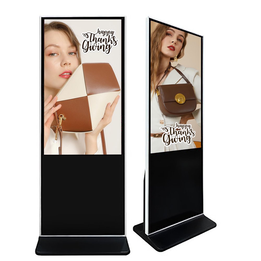 AMV digital signage advertising display screen supplier indoor full color LCD display