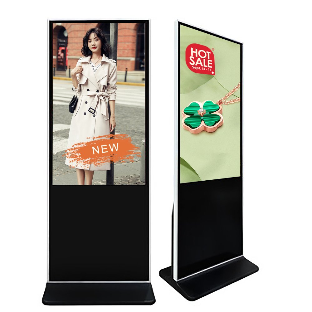 AMV digital signage advertising display screen supplier indoor full color LCD display