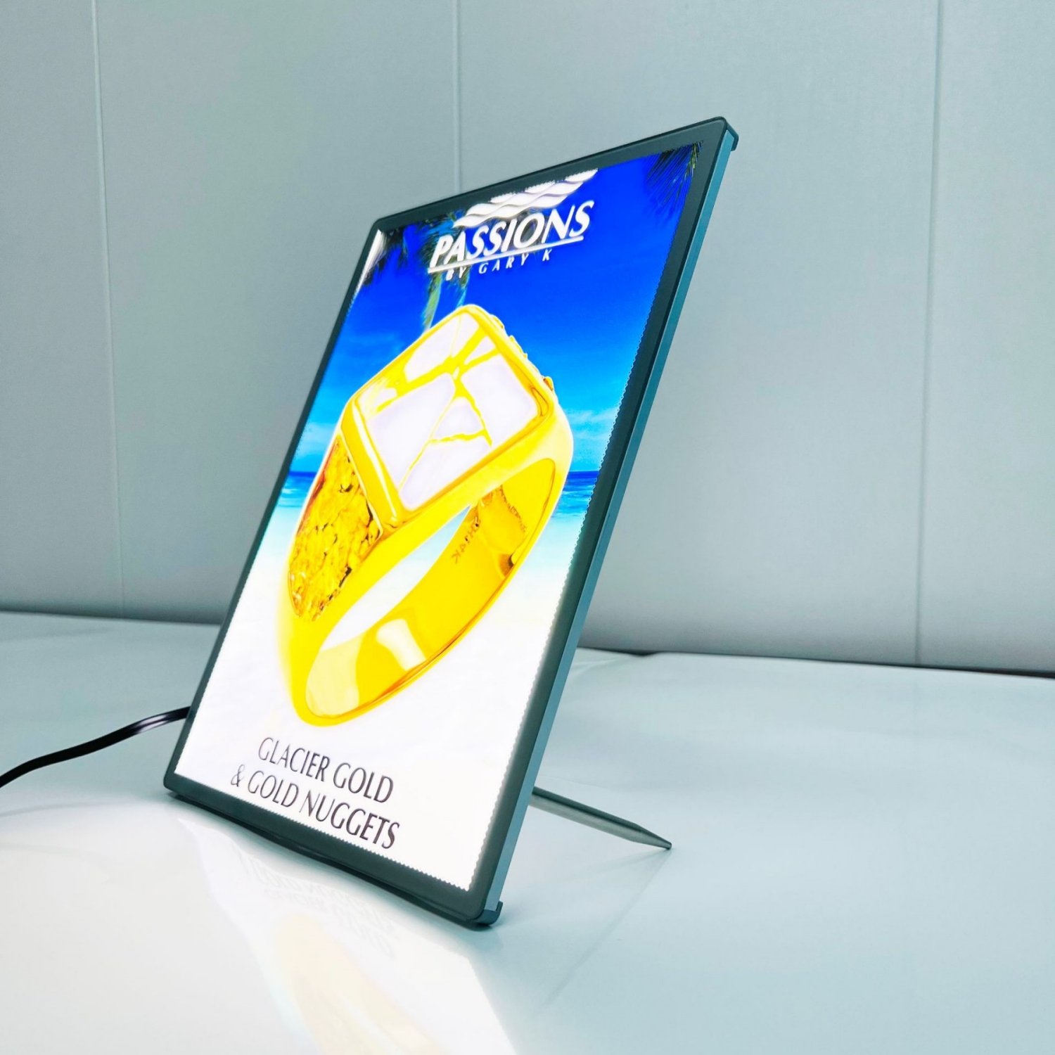 Dropshipping A2 Led Light Menu Board Slim Led Backit Sign Frame Insert Poster Light Box Display