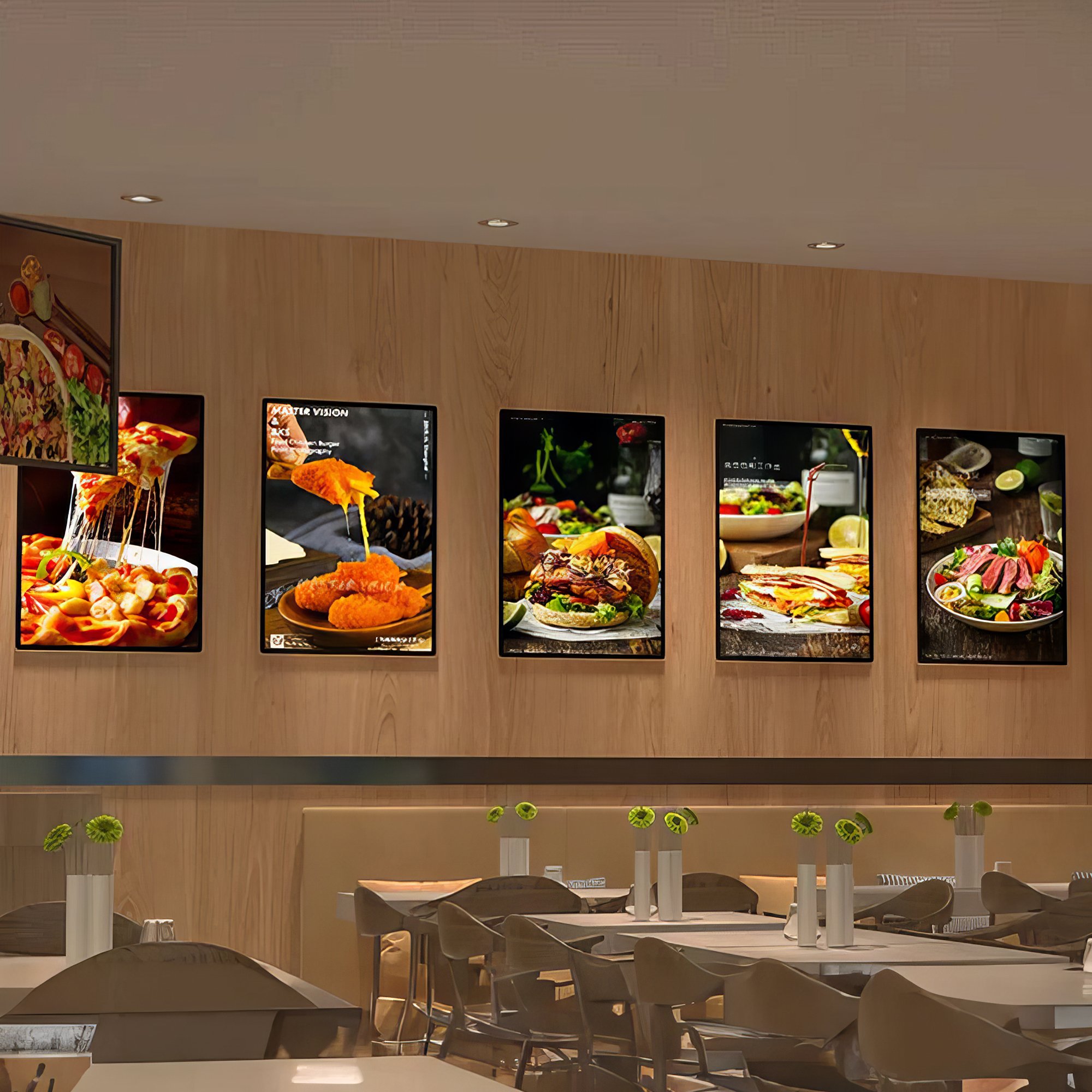 advertising led restaurant solid fast food menu board signs Poster Slim Ultra Thin Light Box Display light box sign