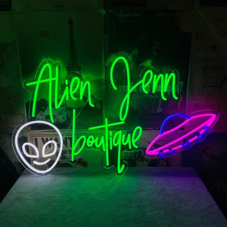 New Design Custom Outdoor Indoor Waterproof DIY 3D Hanging Light Letter LED Acrylic Neon Sign For Building Decoration