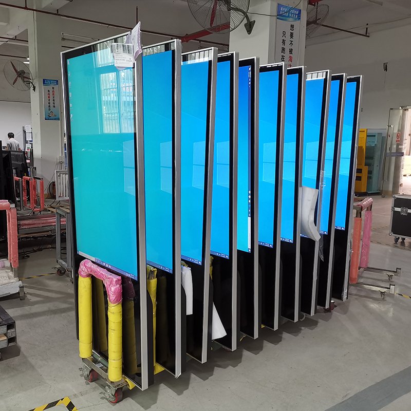 KINGONE Indoor Floor-standing LED Video Advertising Screen Digital Signage Equipment Media Player Boards and LCD Poster Displays
