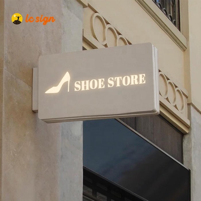 Outdoor Display 3D Signage LED Acrylic Sign Board for Store Advertising Led Light Box
