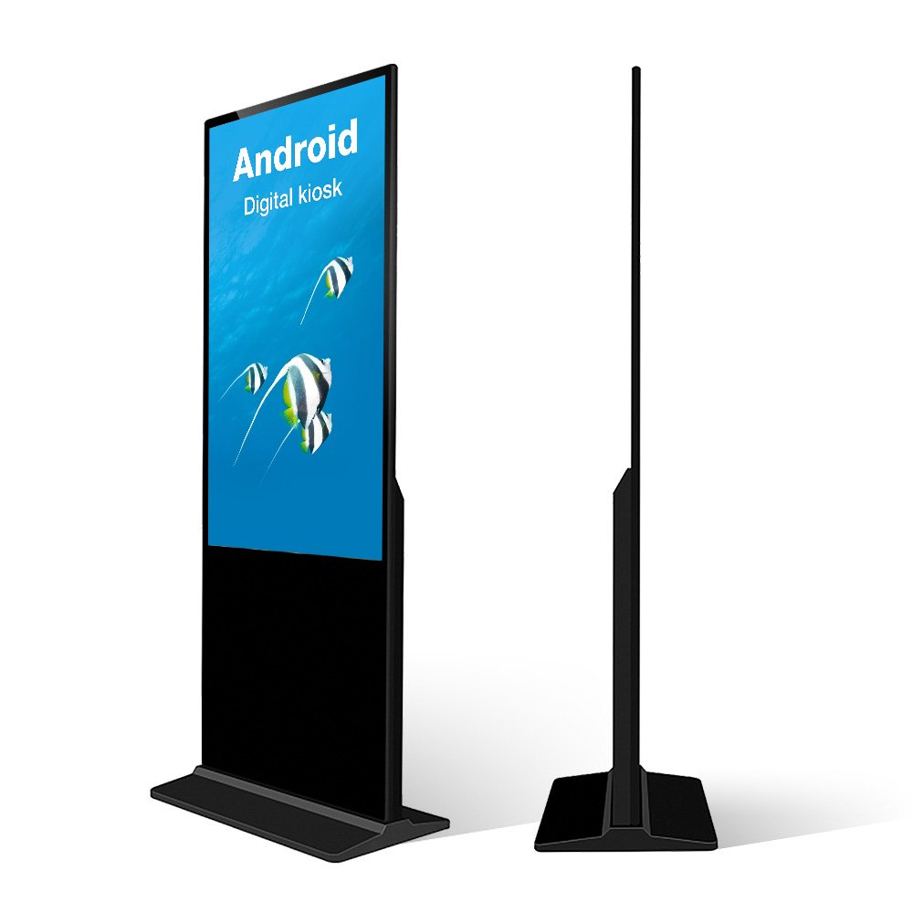 Touch Screen 32 43 49 55 Inch Indoor Lcd Kiosk Advertising Vertical Indoor stand Lcd Interactive Kiosk Display Digital Signage