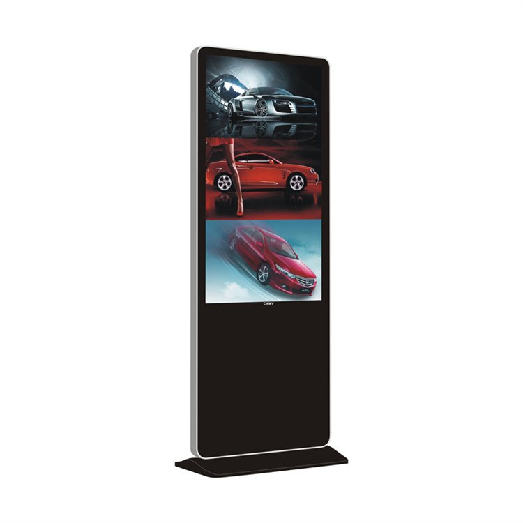 Durable advertising screen vertical touch advertising display stand