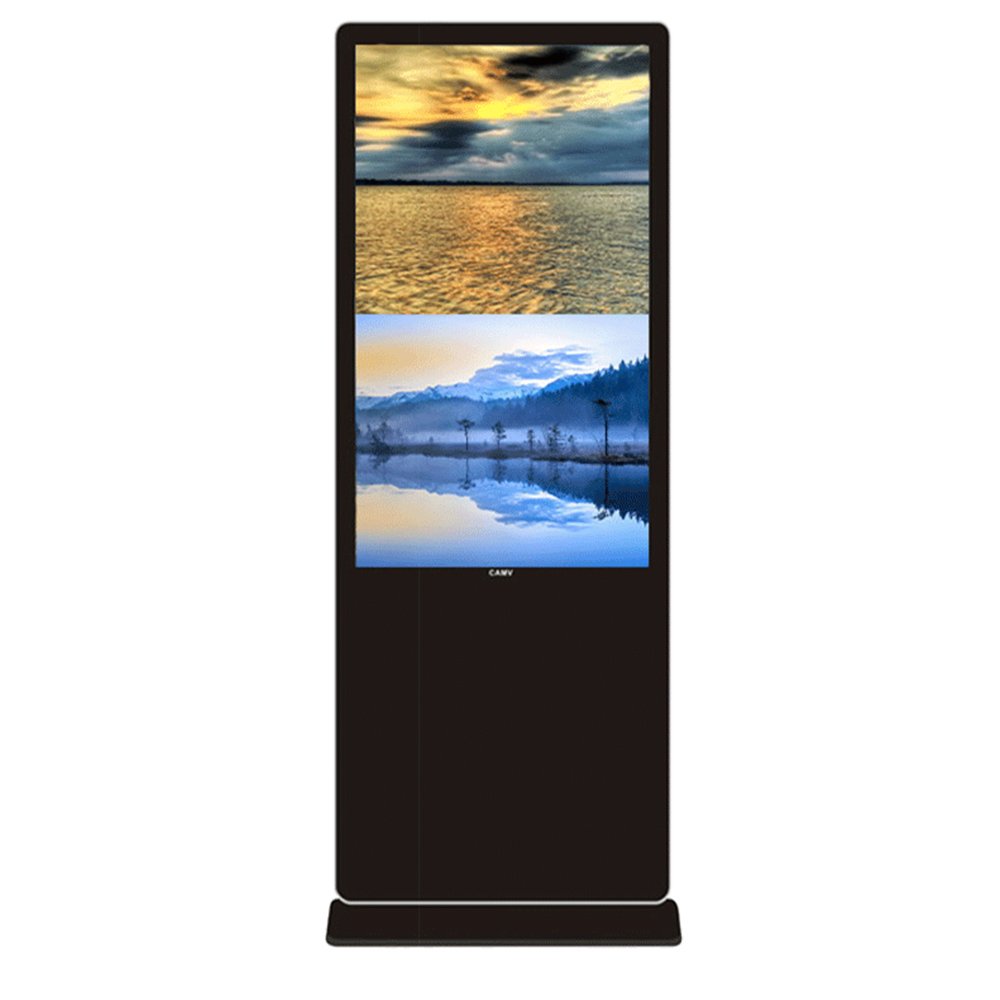 Durable advertising screen vertical touch advertising display stand