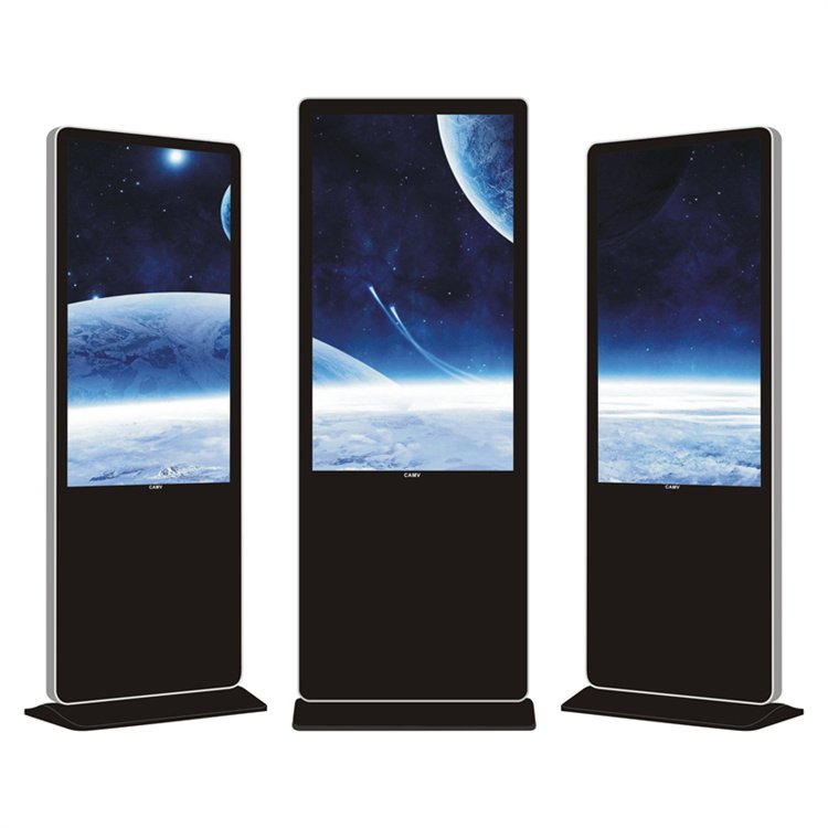 Durable advertising screen vertical touch advertising display stand