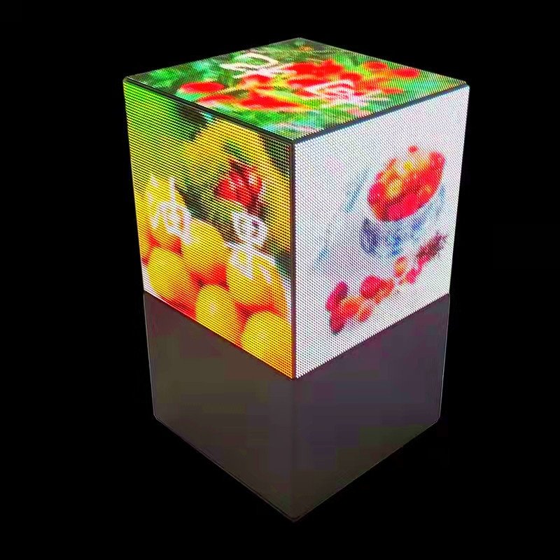 Led Cubic Display Indoor Led Cubic Screen Commercial Cube LED Advertising Led 3D Video Logo Magic Full Color Display Screen