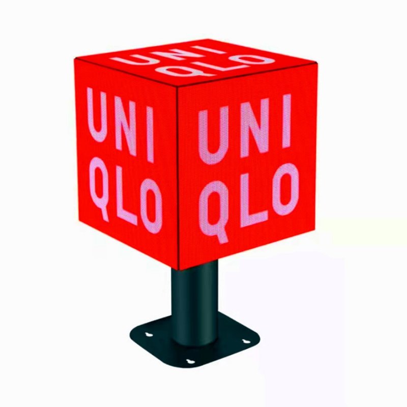 Led Cubic Display Indoor Led Cubic Screen Commercial Cube LED Advertising Led 3D Video Logo Magic Full Color Display Screen