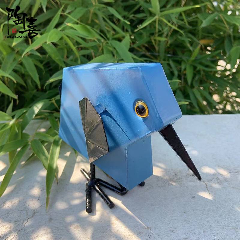 Iron Birds Birds Nordic and American Tieki as Old Export Outdoor Court Study Room Creative Handicrafts