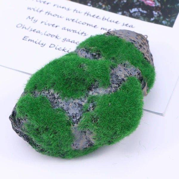 1PC Floating Suspended Artificial Stone Aquarium Decor Fish