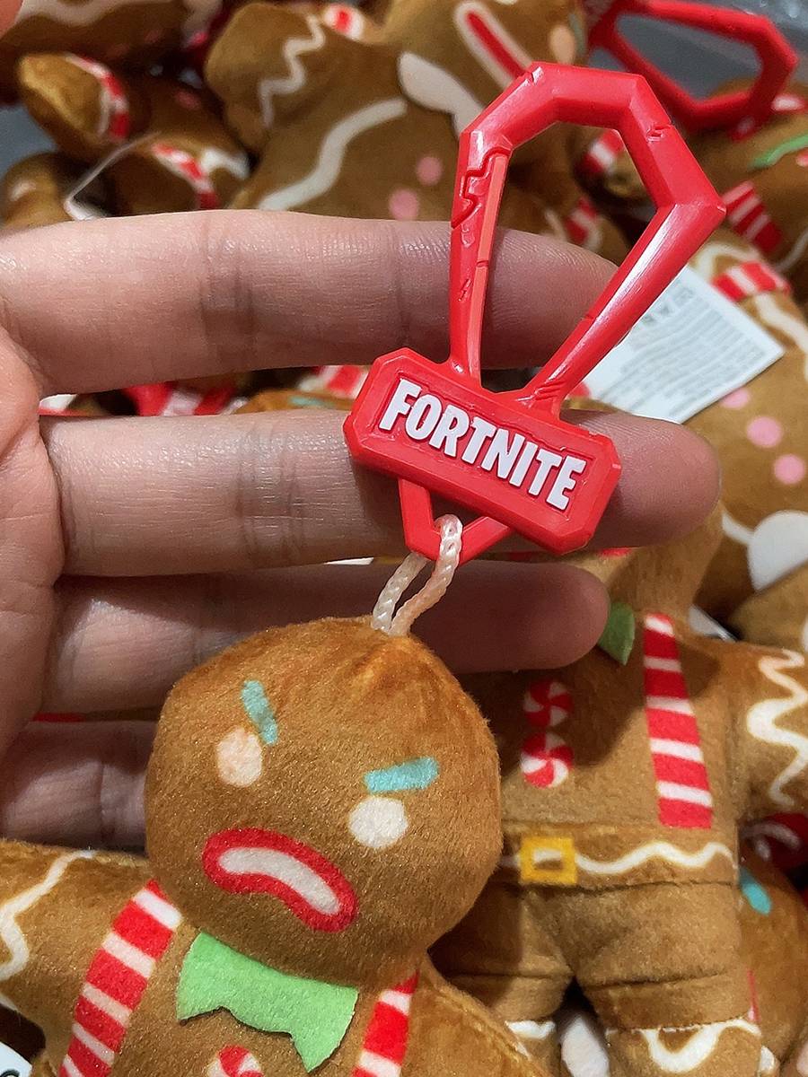 Export original single -end goods Christmas gingerbread man double -sided plush doll dolls pendant pendant girl birthday gift