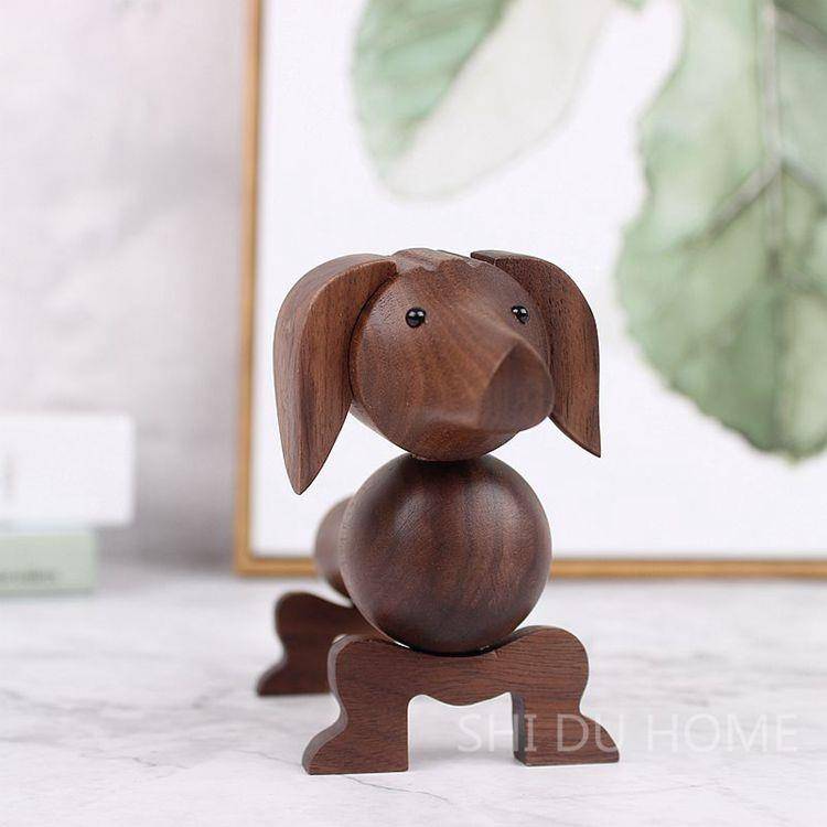 Pin Danish wooden sausage dogs ADF Nordic Home Decoration Sample House Cute Animals Plastic Wood Products