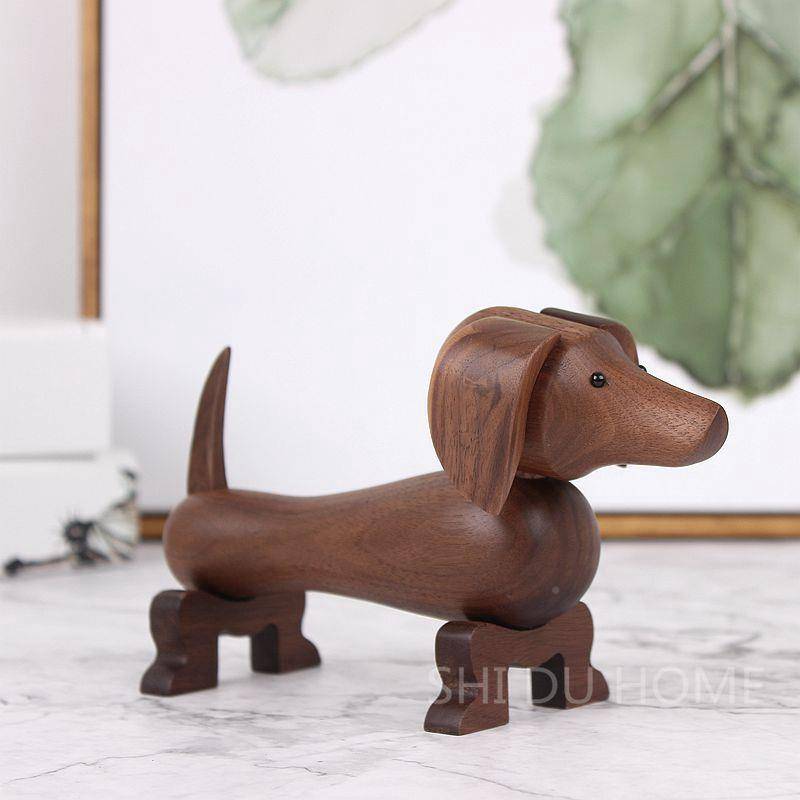 Pin Danish wooden sausage dogs ADF Nordic Home Decoration Sample House Cute Animals Plastic Wood Products