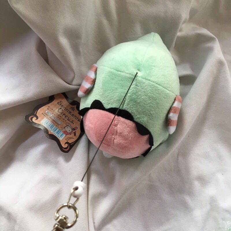 Genuine SAN-X Sad Circuit Circular Plush Toys Pendant Tripper Packing Card Pack Student's Guns Card Card