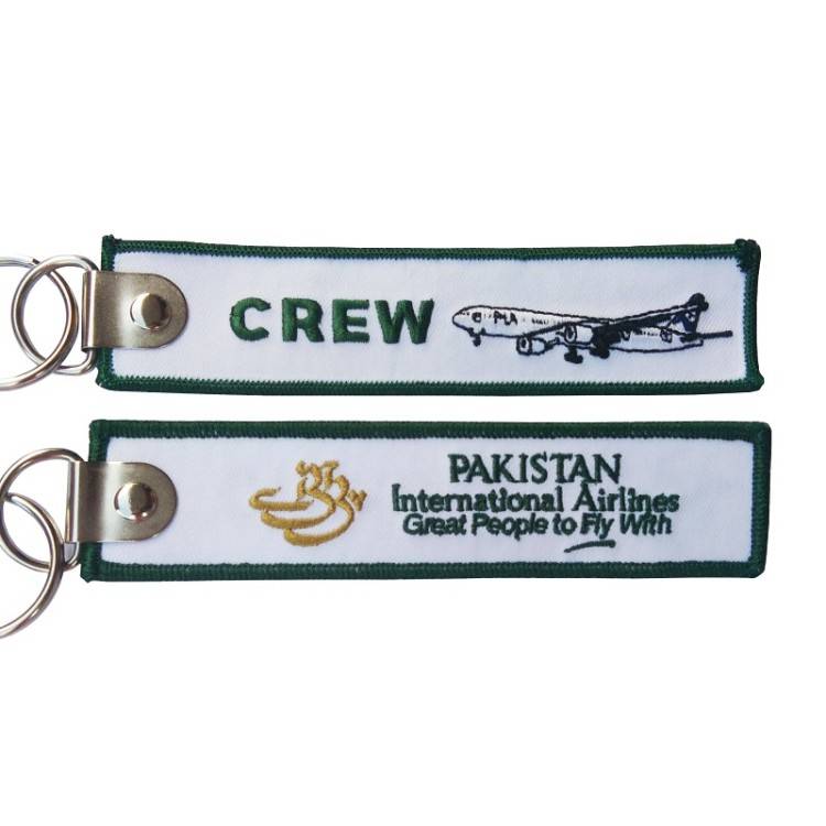 I love Boeing I love boeing logo embroidery keychain unit pendant, American single Boeing keychain