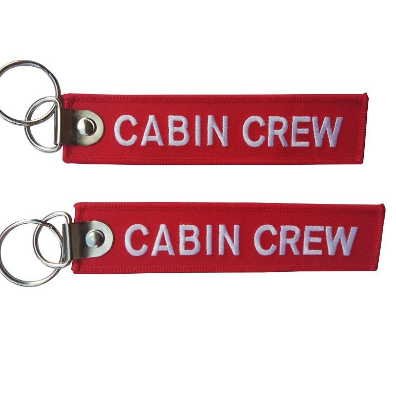 I love Boeing I love boeing logo embroidery keychain unit pendant, American single Boeing keychain