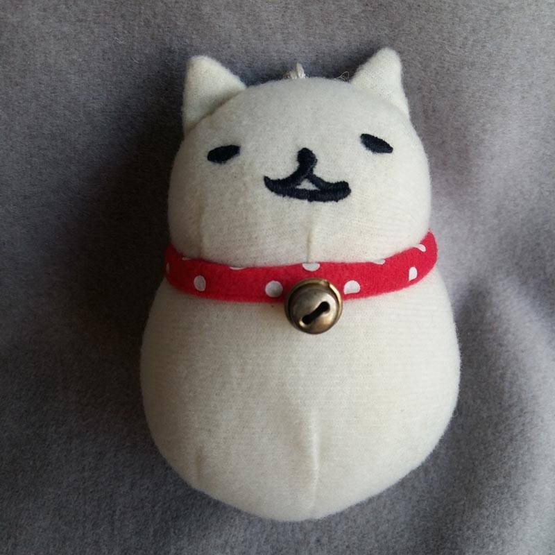 Plush Fortune Cat Key Chain Children's Toy Small Pendant