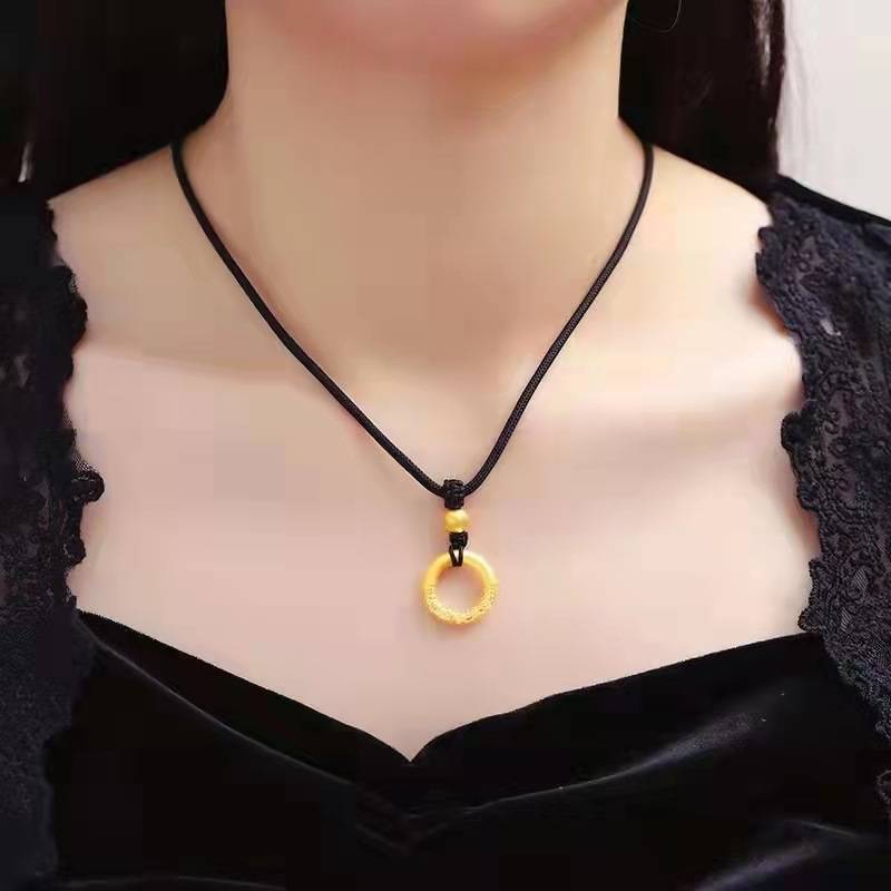 Clear warehouse leakage counter to withdraw the same exit of Douyin Ruyi Golden Hoe Pendant Accessories DFYC-01