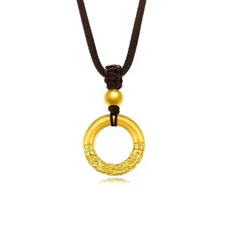 Clear warehouse leakage counter to withdraw the same exit of Douyin Ruyi Golden Hoe Pendant Accessories DFYC-01