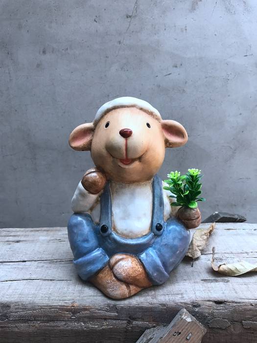 Painted Ceramics Capture Tank Children's House Home Decoration