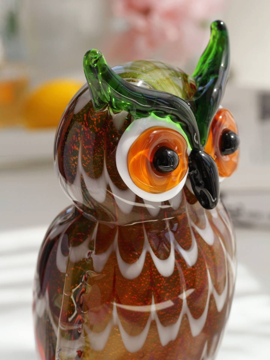 Liuli ornaments Owl exported children's room