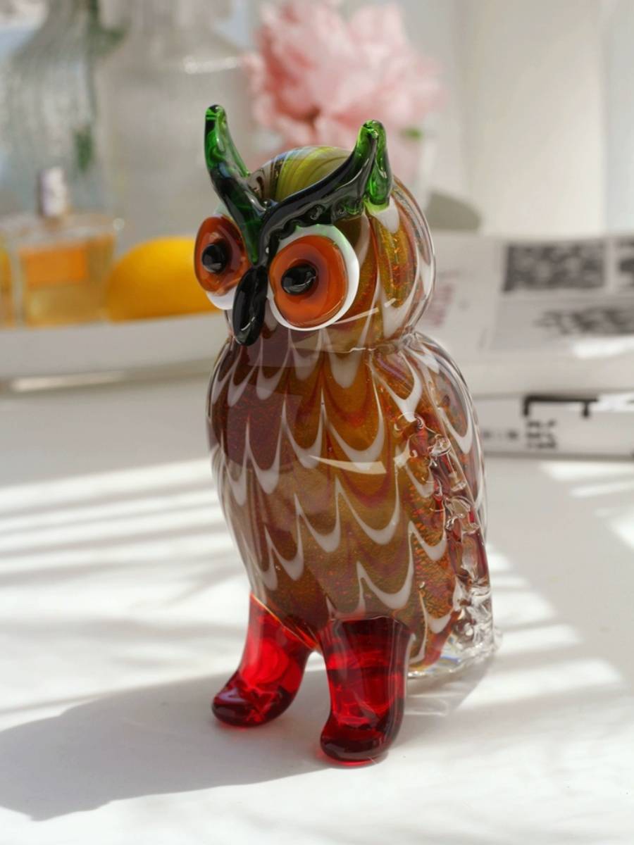 Liuli ornaments Owl exported children's room
