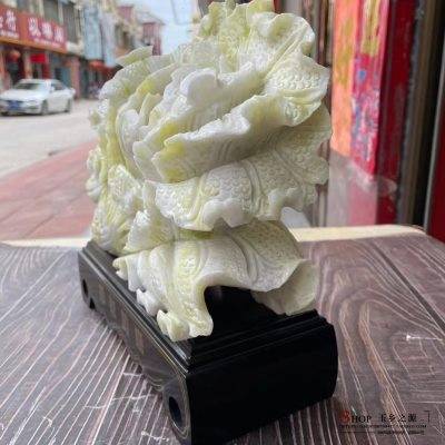 Natural Saitama cabbage ornaments home living room office desktop wine cabinet store opening gift decoration decoration