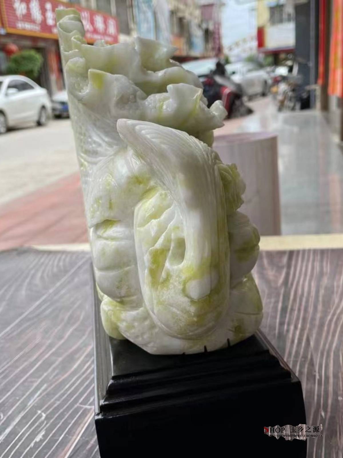 Natural Saitama cabbage ornaments home living room office desktop wine cabinet store opening gift decoration decoration