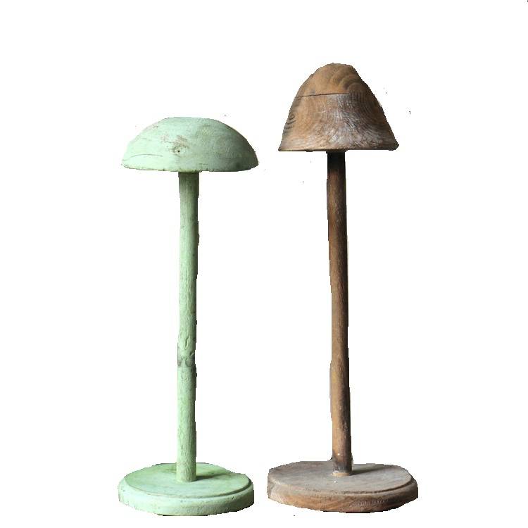 Lonely solid wood retro old mushroom decoration garden decoration home decoration creative decoration Nordic style