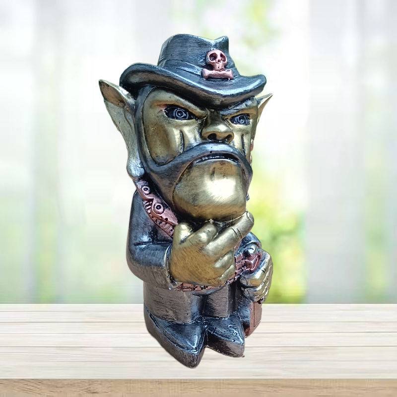 Cross -border resin metal craft garden decoration