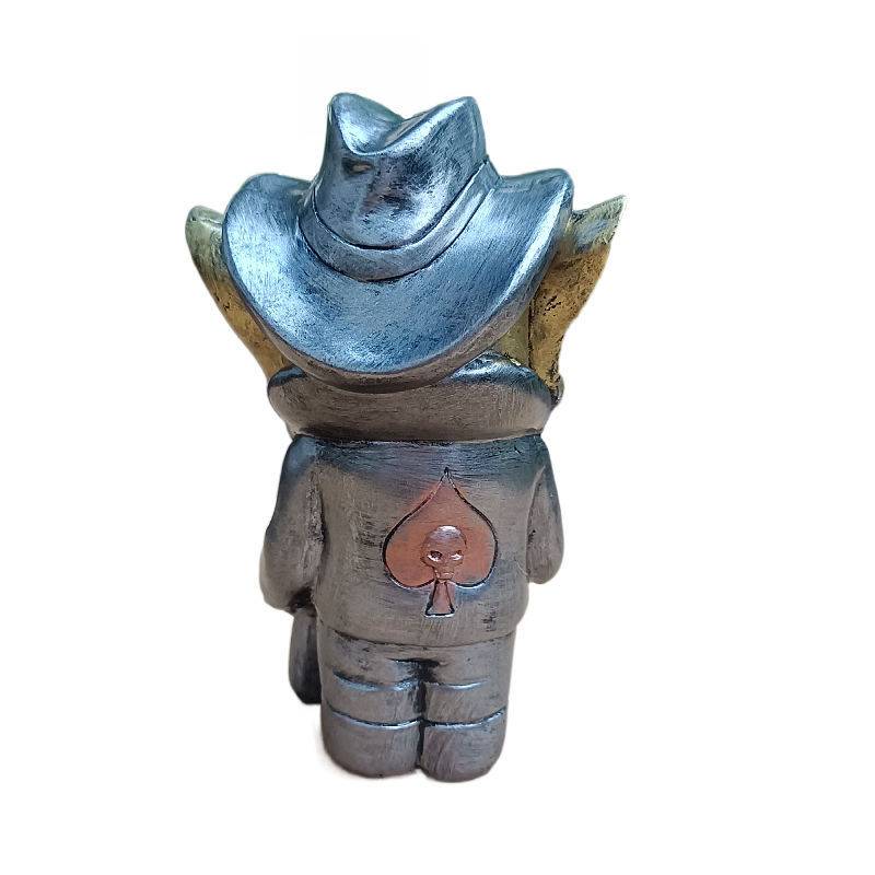 Cross -border resin metal craft garden decoration