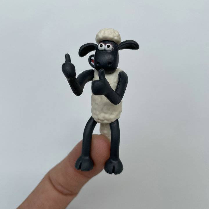 Genuine bulk cartoon cartoon animation lamb, sheep, cake cake ornament model DIY pendant spot