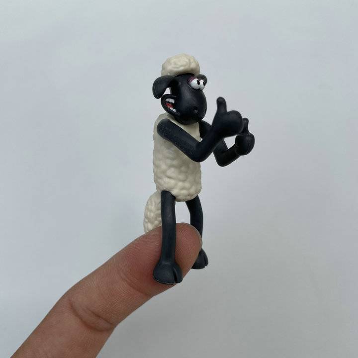 Genuine bulk cartoon cartoon animation lamb, sheep, cake cake ornament model DIY pendant spot