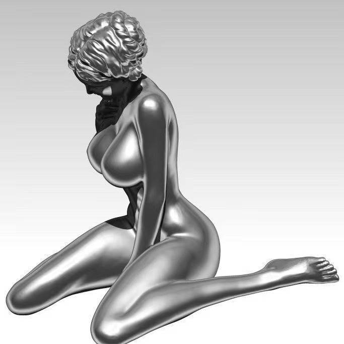 Cross -border new product resin Copper girl statue decorative desktop decoration crafts European and American statue fairy ornaments