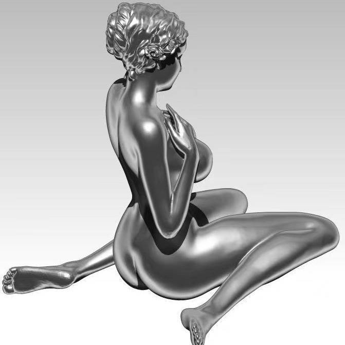 Cross -border new product resin Copper girl statue decorative desktop decoration crafts European and American statue fairy ornaments