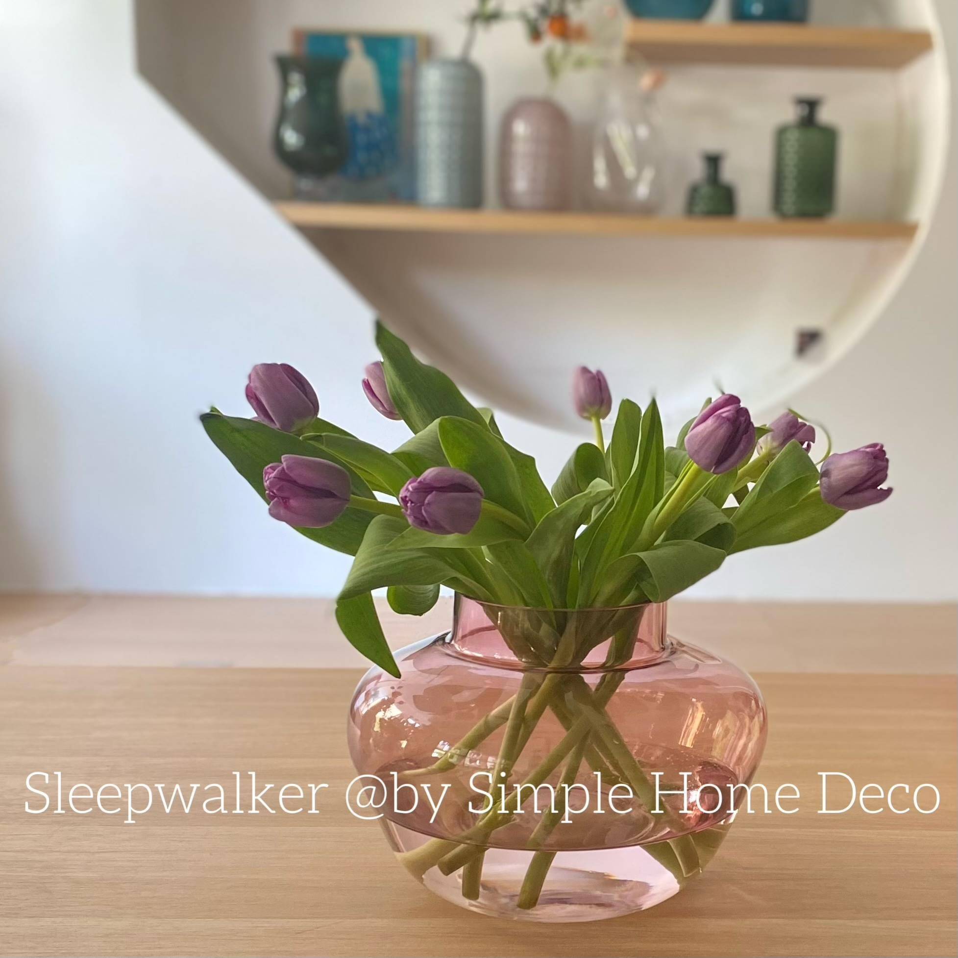 Port 12 height 18 cm Exit pink glass vases or lonely products a small amount