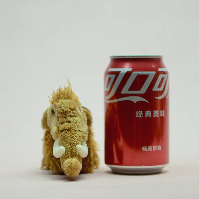 Exit exported abroad plush toy small long hair elephants Mengxiang pendant doll doll
