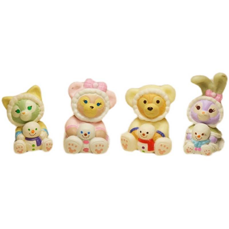 Prose Winter Bear hugs Little Snowman Dafei Bunny Dai Lu, mini DIY accessories