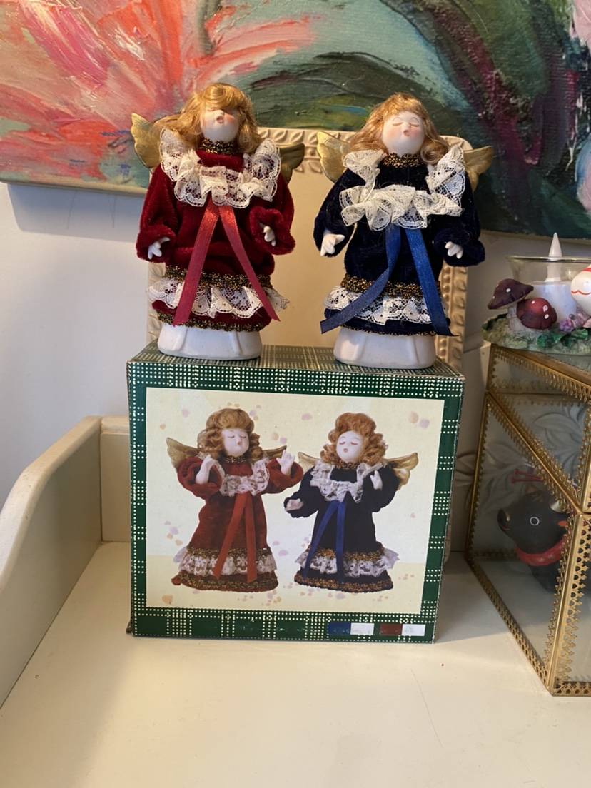 Middle -aged Ceramic Doll Set Gift Box Set Special Promotion