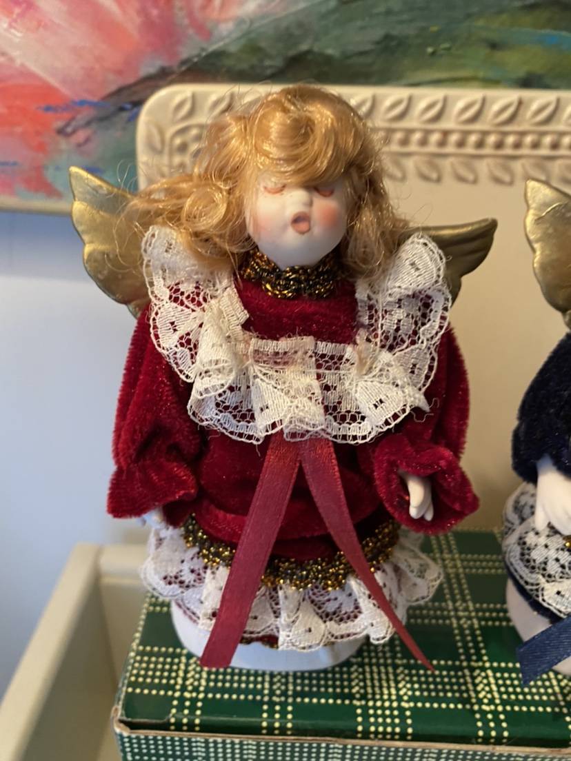 Middle -aged Ceramic Doll Set Gift Box Set Special Promotion
