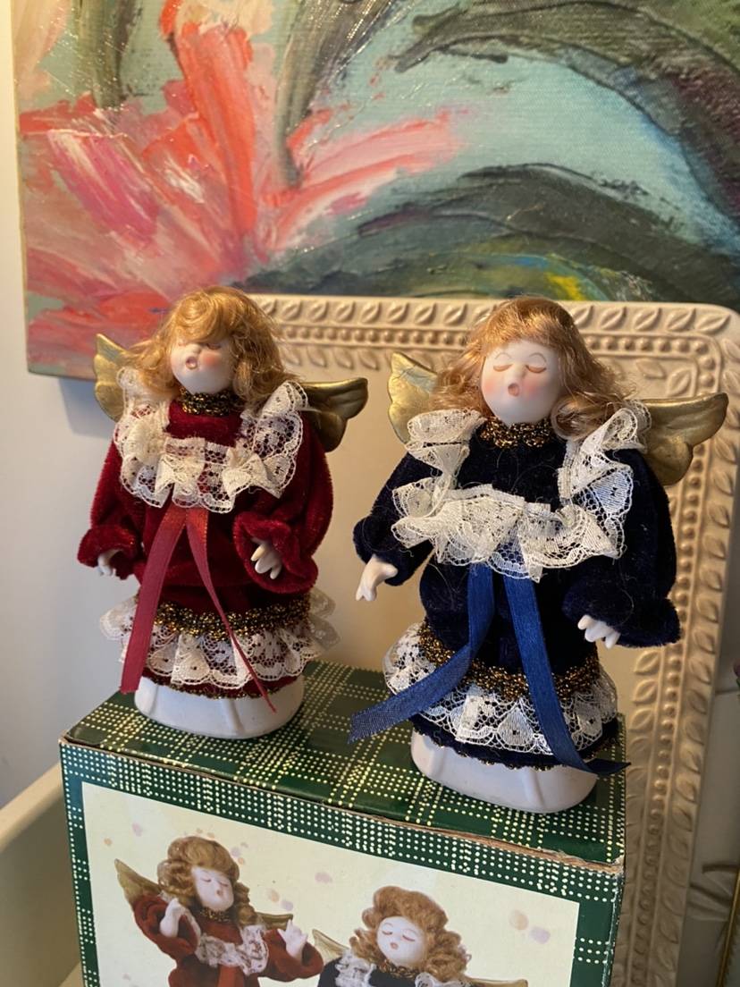 Middle -aged Ceramic Doll Set Gift Box Set Special Promotion