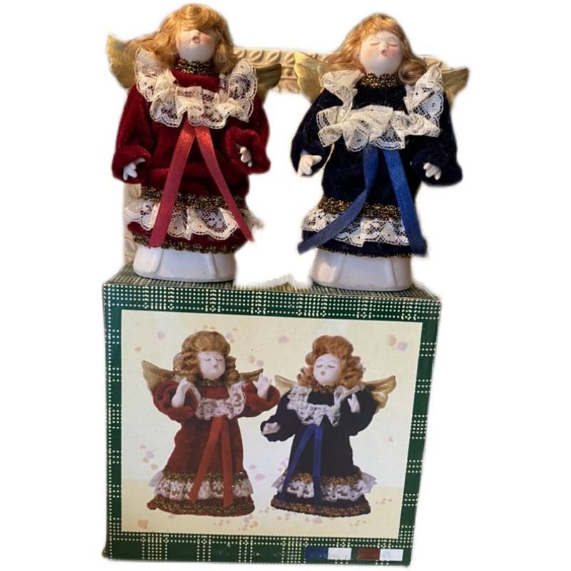 Middle -aged Ceramic Doll Set Gift Box Set Special Promotion