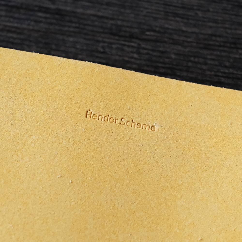 Hender Scheme storage tray Nissan cowhide