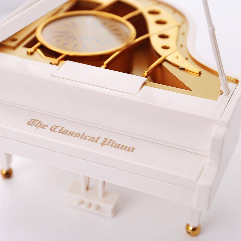 Piano Music Box Sky City Eight Voice Box Starting School Girls Girlfriends Graduation Year Gifts