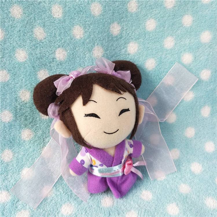 Tail single plush children's festival gift baby products animation/daily single-Chinese fairy pendant