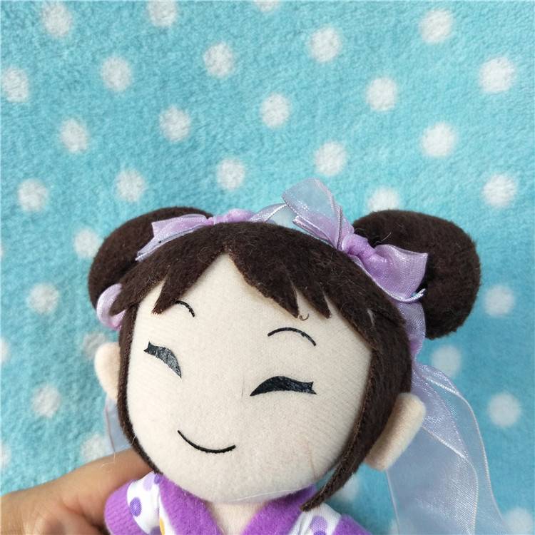 Tail single plush children's festival gift baby products animation/daily single-Chinese fairy pendant