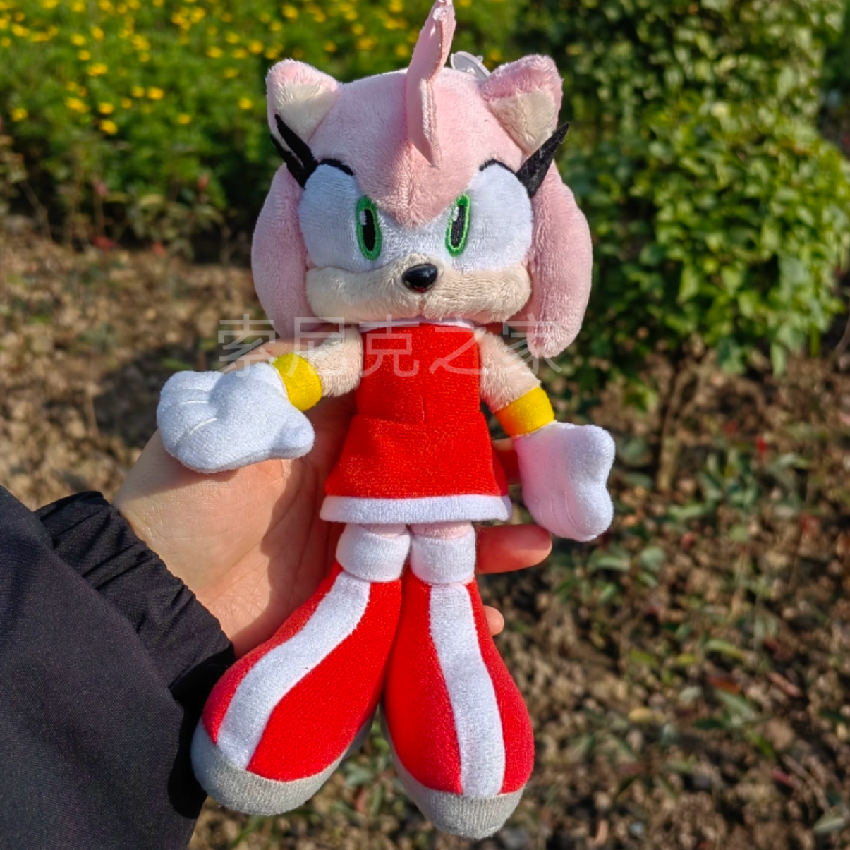 Tail goods Sonic Ai rice pink plush doll toy soinc plush toy doll pendant